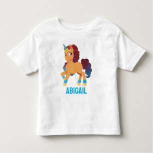 Camiseta Infantil Afro Unicorn   Divino Prancing