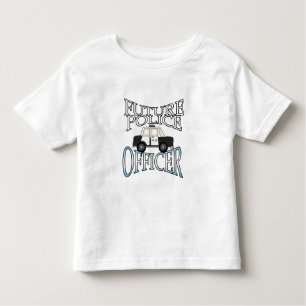Camiseta Infantil Agente da polícia futuro