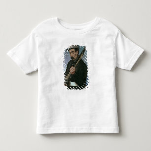 Camiseta Infantil Agente não-comissionado segurando sua espingarda