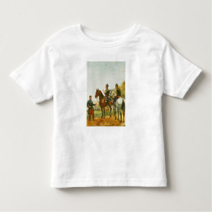 Camiseta Infantil Agentes da polícia em uma excursão da inspeção