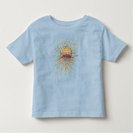 Camiseta Infantil Água-viva voadora