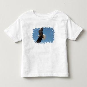 Camiseta Infantil Águia Americana em Voo
