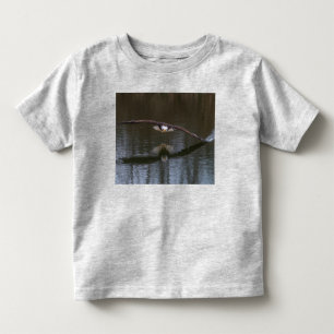 Camiseta Infantil Águia caida no voo Toddler T-Shirt