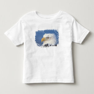 Camiseta Infantil águia-careca, Haliaeetus leuccocephalus,