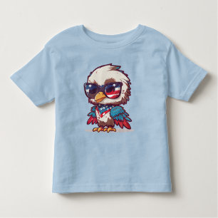 Camiseta Infantil Águia do 4 de julho