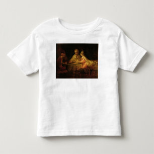 Camiseta Infantil Ahasuerus, Haman e Esther, c.1660
