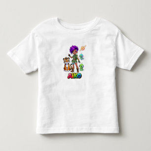 Camiseta Infantil AiKo Beats™ Aventura da AiKo & Amigos