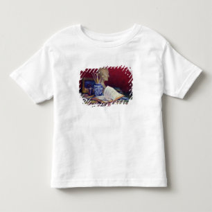 Camiseta Infantil Ainda vida com cabeça de Voltaire