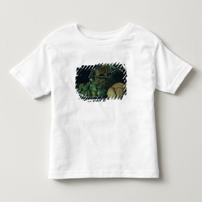 Camiseta Infantil Ainda vida com figos, 1746 (Frente)