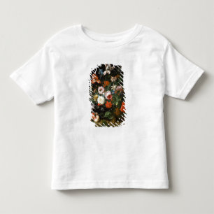Camiseta Infantil Ainda vida com flores