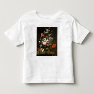 Camiseta Infantil Ainda vida com flores