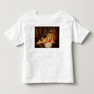 Camiseta Infantil Ainda vida com lagosta