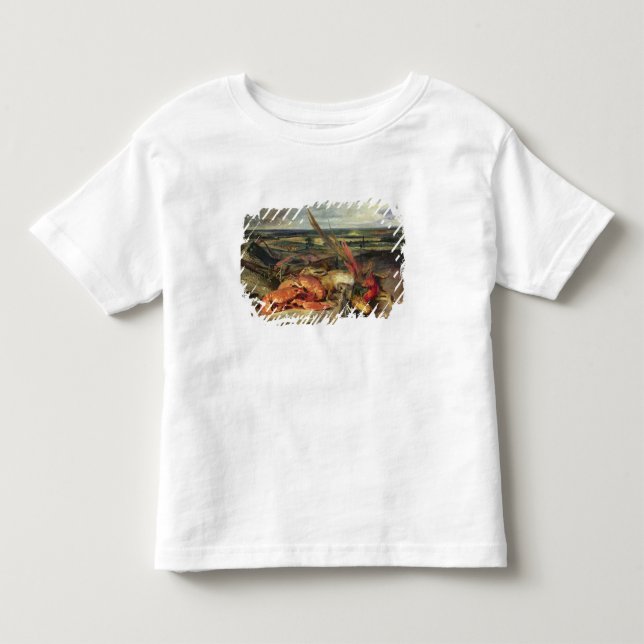 Camiseta Infantil Ainda vida com lagostas, 1826-27 (Frente)