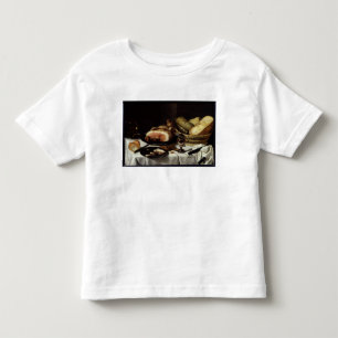 Camiseta Infantil Ainda vida com presunto