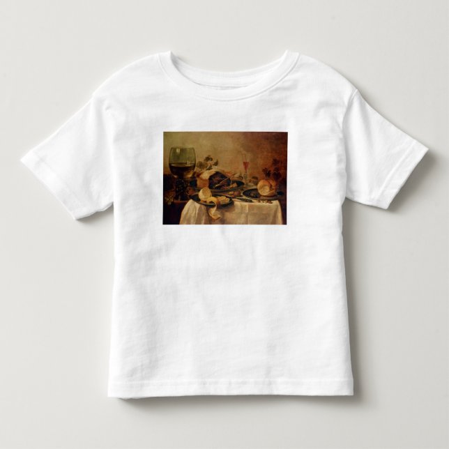 Camiseta Infantil Ainda vida com torta da fruta, 1635 (Frente)