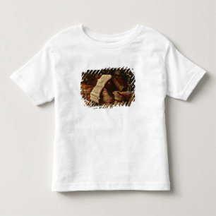 Camiseta Infantil Ainda vida com um livro da partitura