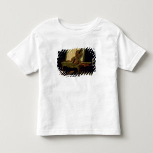 Camiseta Infantil Ainda vida com um violino