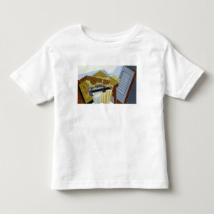 Camiseta Infantil Ainda vida com uma nuvem branca