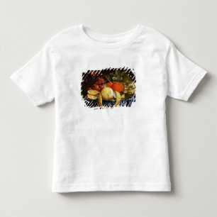 Camiseta Infantil Ainda vida das uvas, das laranjas e de um limão