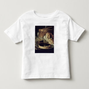 Camiseta Infantil Ainda vida. O petisco