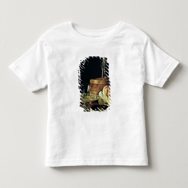 Camiseta Infantil Ainda vida. O petisco (Frente)