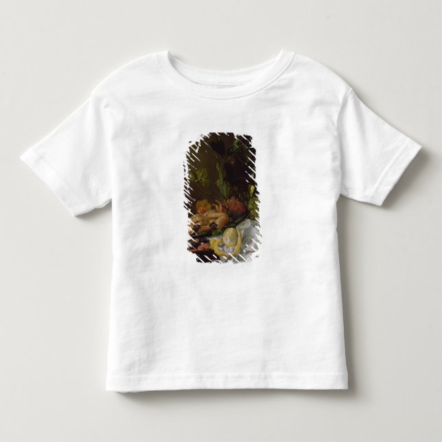 Camiseta Infantil Ainda vida, século XVII (Frente)