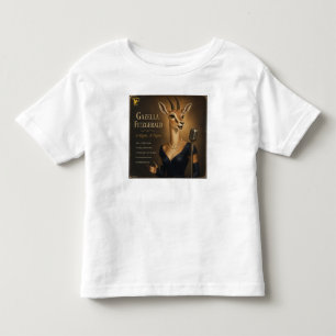 Camiseta Infantil Álbum Gazella Fitzgerald: uma Paródia