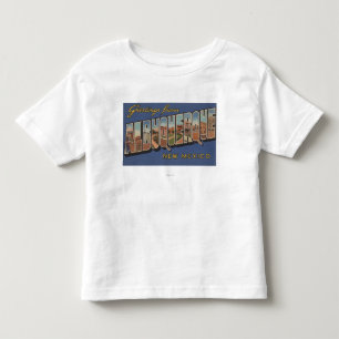 Camiseta Infantil Albuquerque, New mexico - grandes cenas da letra