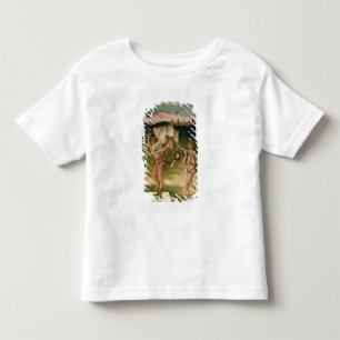 Camiseta Infantil Alegoria da sabedoria (óleo no painel)