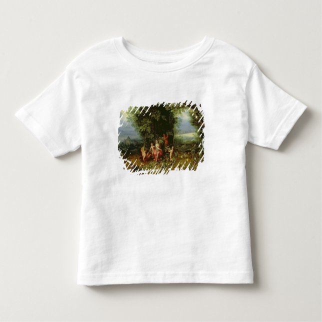 Camiseta Infantil Alegoria da terra (Frente)