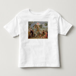 Camiseta Infantil Alegoria das guerras turcas