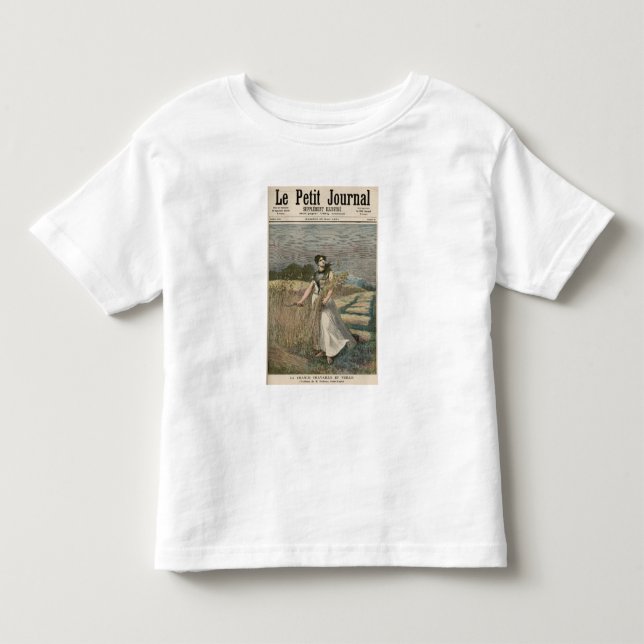Camiseta Infantil Alegoria de France (Frente)