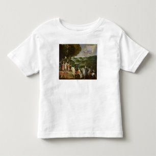 Camiseta Infantil Alegoria do casamento de Louis XIV em 1631