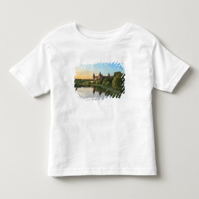 Camiseta Infantil Alemanha, Aschaffenburg, Castelo (castelo) (Frente)
