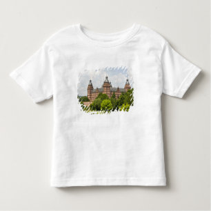 Camiseta Infantil Alemanha, Baviera, Bayern, Aschaffenburg. Esquema