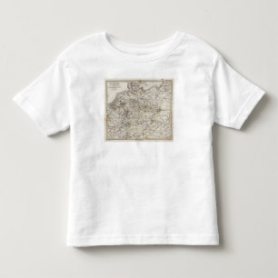 Camiseta Infantil Alemanha e países vizinhos