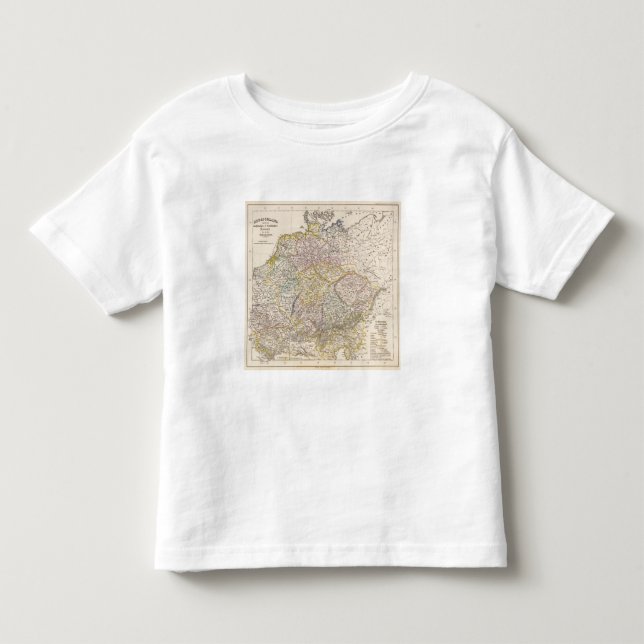 Camiseta Infantil Alemanha sob o saxão (Frente)