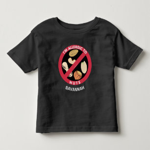 Camiseta Infantil Alérgico à alergia dos miúdos dos loucos
