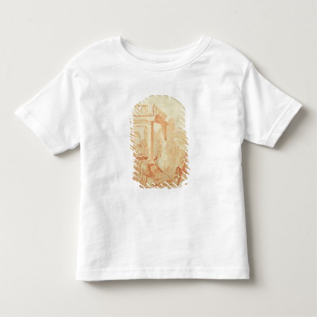 Camiseta Infantil Alexander e Thais em seu throu bêbedo da agitação (Frente)