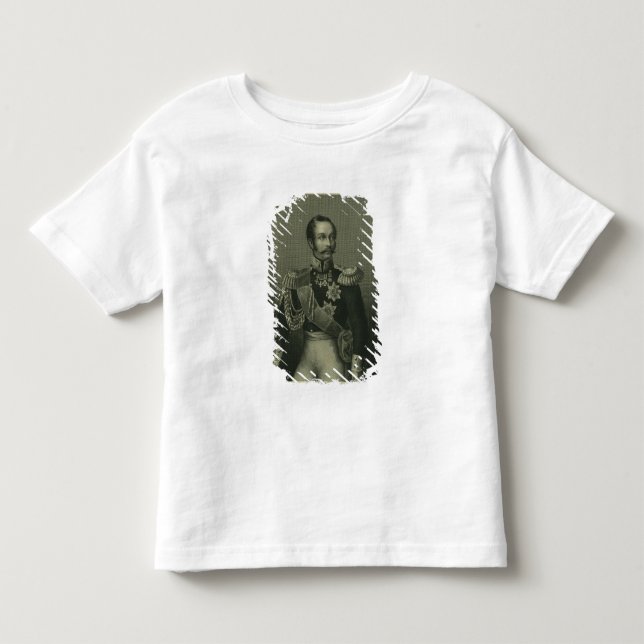 Camiseta Infantil Alexandre II da Rússia (Frente)