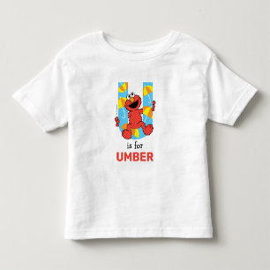 Camiseta Infantil Alfabeto do Elmo C Chapéu
