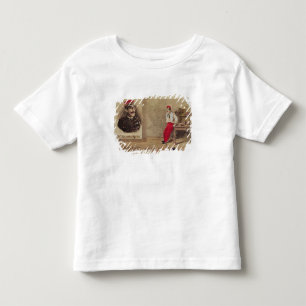 Camiseta Infantil Alfred Dreyfus como um prisioneiro, 1894-1906