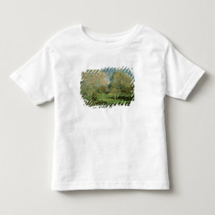 Camiseta Infantil Alfred Sisley o jardim da família de Hoschede