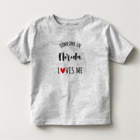 Alguém Na Flórida Me Ama Map Baby T shirt