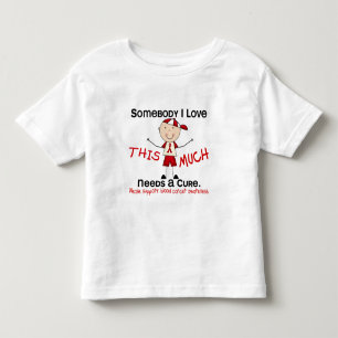 Camiseta Infantil Alguém Que Amo - Cancer De Sangue (Menino)