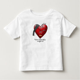Camiseta Infantil Algum (para um coração emendado) TShirt exigido