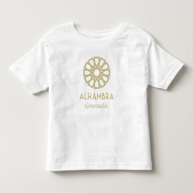 Camiseta Infantil Alhambra Granada 1 (Frente)