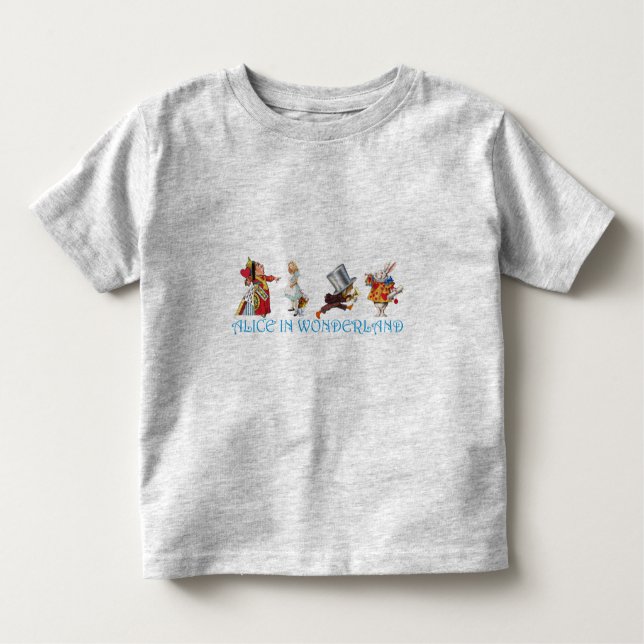 CAMISETA INFANTIL ALICE IN WONDERLAND (Frente)