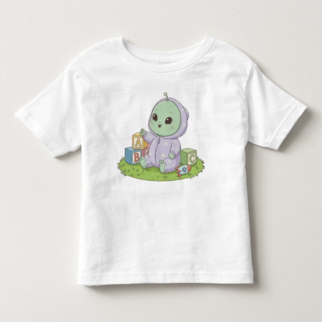 Camiseta Infantil Alien Baby (Frente)