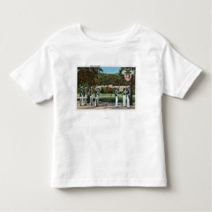 Camiseta Infantil Alivio da cena da guarda